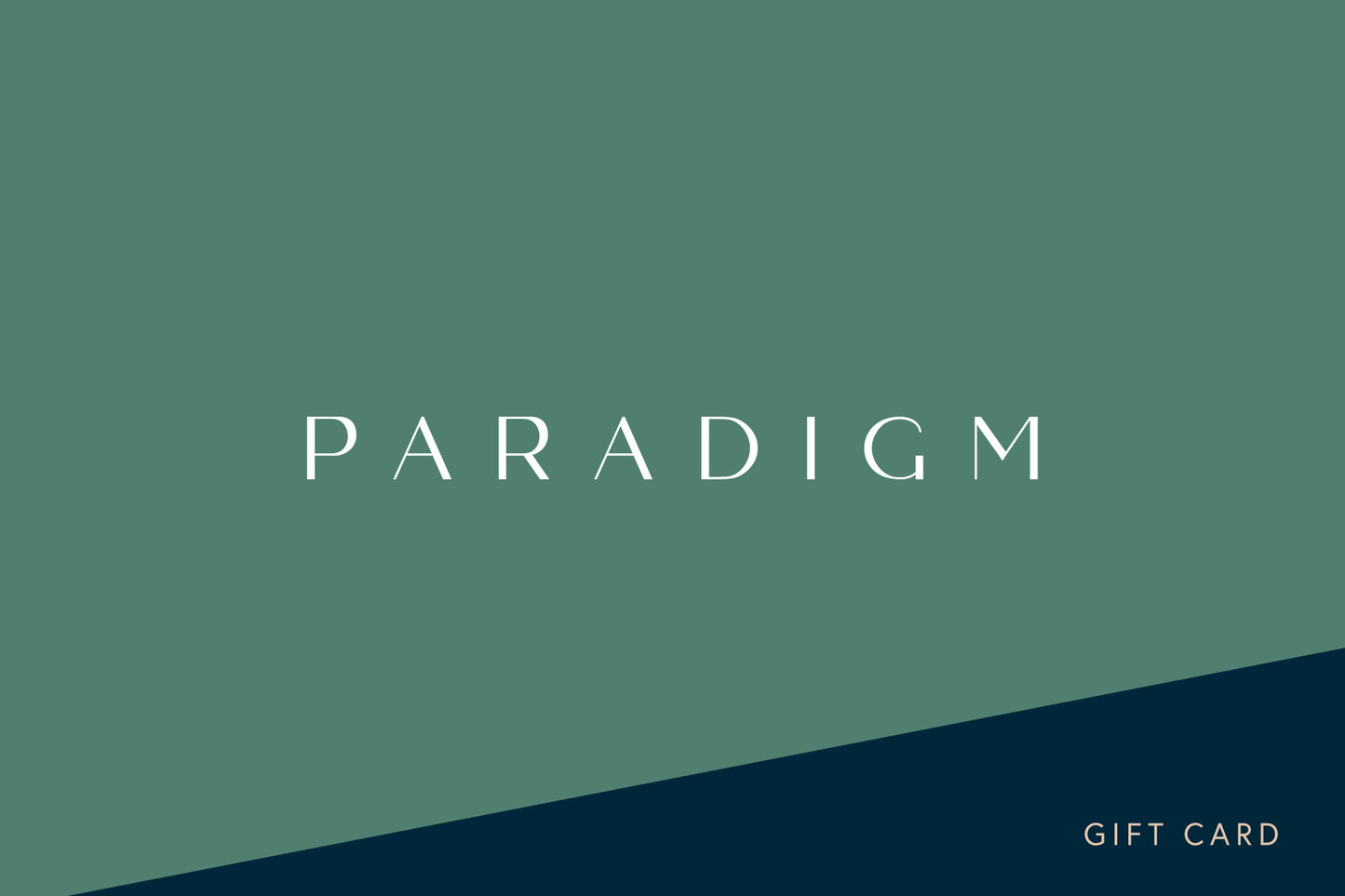 Paradigm Gift Card